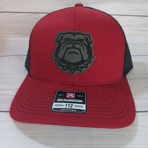 Georgia leather patch hat